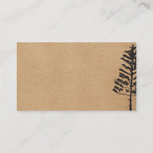 Bomen | landschapsarchitectuur | Natuur Visitekaartje (Achterkant)