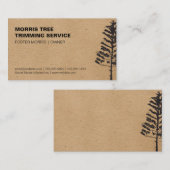 Bomen | landschapsarchitectuur | Natuur Visitekaartje (Voorkant / Achterkant)