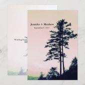 Bomen Liefde | Natuurfeest Uitnodiging (Voorkant / Achterkant)