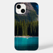 Bomen, meer, peddel Case-Mate iPhone case (Achterkant)