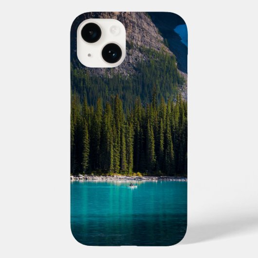 Bomen, meer, peddel Case-Mate iPhone case (Achterkant)