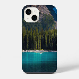 Bomen, meer, peddel iPhone 14 hoesje