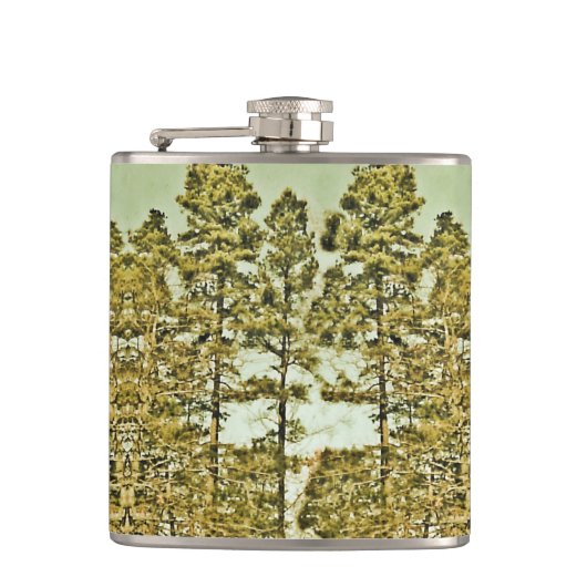 Bomen met bronzen heupfles (Voorkant)