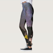 Bomen met een melkachtig landschap leggings (Links)