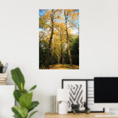 Bomen met Ginkgo biloba Poster (Thuiskantoor)