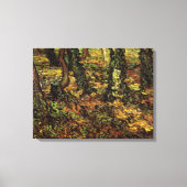 Bomen met Ivy van Vincent van Gogh Canvas Afdruk (Voorkant)