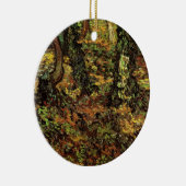 Bomen met Ivy van Vincent van Gogh Keramisch Ornament (Rechts)