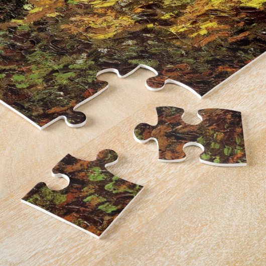Bomen met Ivy van Vincent van Gogh Legpuzzel (Zijkant)