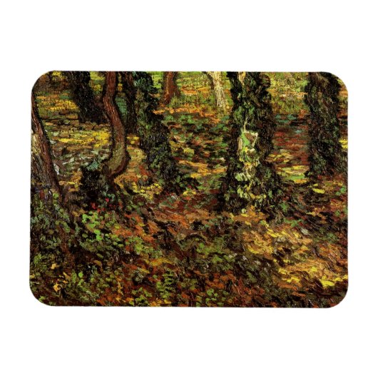 Bomen met Ivy van Vincent van Gogh Magneet (Horizontaal)