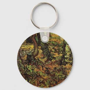 Bomen met Ivy van Vincent van Gogh Sleutelhanger
