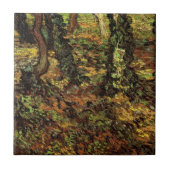 Bomen met Ivy van Vincent van Gogh Tegeltje (Voorkant)