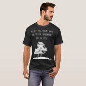 Bomen met klimaatverandering als gevolg van de opw t-shirt (Voorkant volledig)