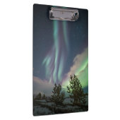 Bomen met noordelijke lampjes klembord (Rechts)