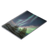 Bomen met noordelijke lampjes notitieboek (Linkerzijde)