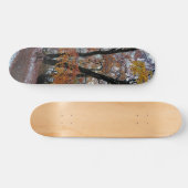 Bomen, met oranje bladeren persoonlijk skateboard (Horizontaal)