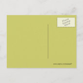 Bomen met struiken voor vogels briefkaart (Achterkant)