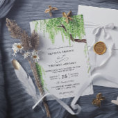 Bomen met Willow Budget QR Code Weddenschap Kaart