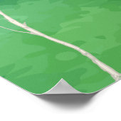 Bomen met witte elm poster (Hoek)