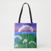 Bomen met witte elm tote bag (Voorkant)