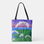 Bomen met witte elm tote bag (Achterkant)