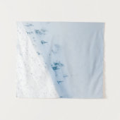 Bomen met zon en wolken in de bergen, bevroren wandkleed (Voorkant (horizontaal))