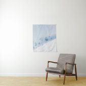 Bomen met zon en wolken in de bergen, bevroren wandkleed (In situ)