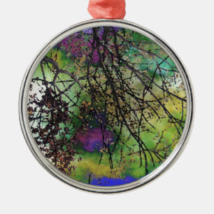 Bomen Metalen Ornament