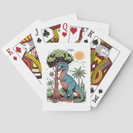 Bomen moeten eten pokerkaarten (Achterkant)