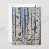 Bomen-Morse-code Briefkaart (Voorkant / Achterkant)