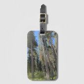 Bomen Natuur Bossen Bagagelabel (Voorkant (verticaal))