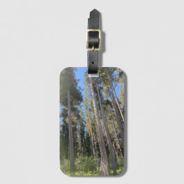 Bomen Natuur Bossen Bagagelabel