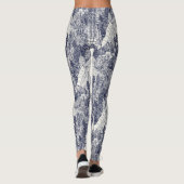 bomen NC blauwe leggings (Achterkant)