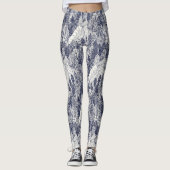 bomen NC blauwe leggings (Voorkant)
