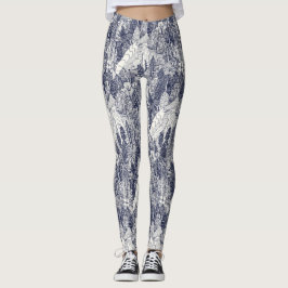 bomen NC blauwe leggings