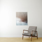 Bomen op bergen bedekt met honden wandkleed (In situ)