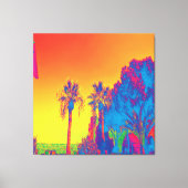 Bomen op Cyprus — Stretched Canvas Print (Voorkant)