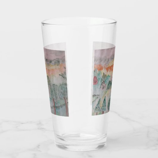 Bomen op de baai glas (Rechts)
