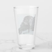 Bomen, op de bank glas (Achterkant)