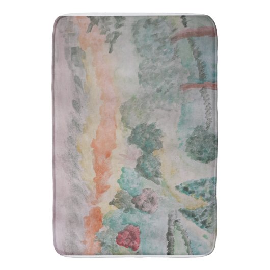 Bomen op de Bay Bath Mat (Voorkant Verticaal)