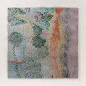Bomen op de puzzel van de baai (Horizontaal)