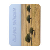 Bomen op de Savannah, Öland, Zweden Magneet (Verticaal)