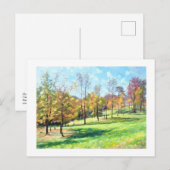 Bomen op een helling nabij Pottstown Road Briefkaart (Voorkant / Achterkant)