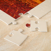 Bomen op een koude ochtend legpuzzel (Zijkant)