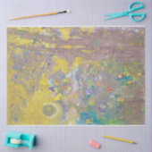 Bomen op gele achtergrond, Redon Tissuepapier (Craft)