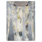 Bomen op grijze achtergrond 6 klembord (Voorkant)