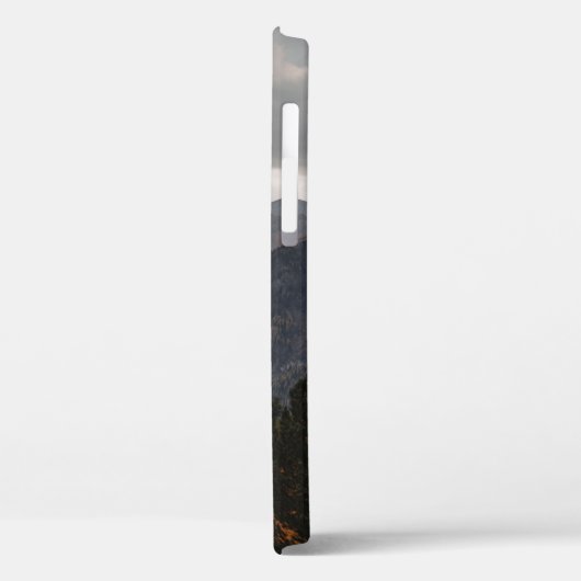 BOMEN OP MOUNTAINEN ONDER GRAY SKY Case-Mate iPhone CASE (Achterkant / Links)