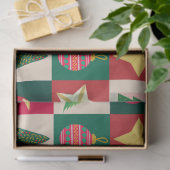 Bomen Ornamenten en Sterren Pleinen Tissuepapier (Geschenk)