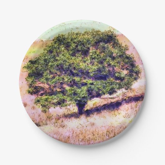 BOMEN PAPIEREN BORDJE (Voorkant)