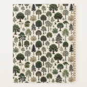 Bomen Patroon Planner (Achterkant)