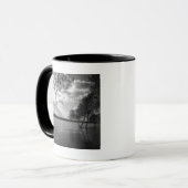 Bomen per meer B&W Mok (Voorkant links)